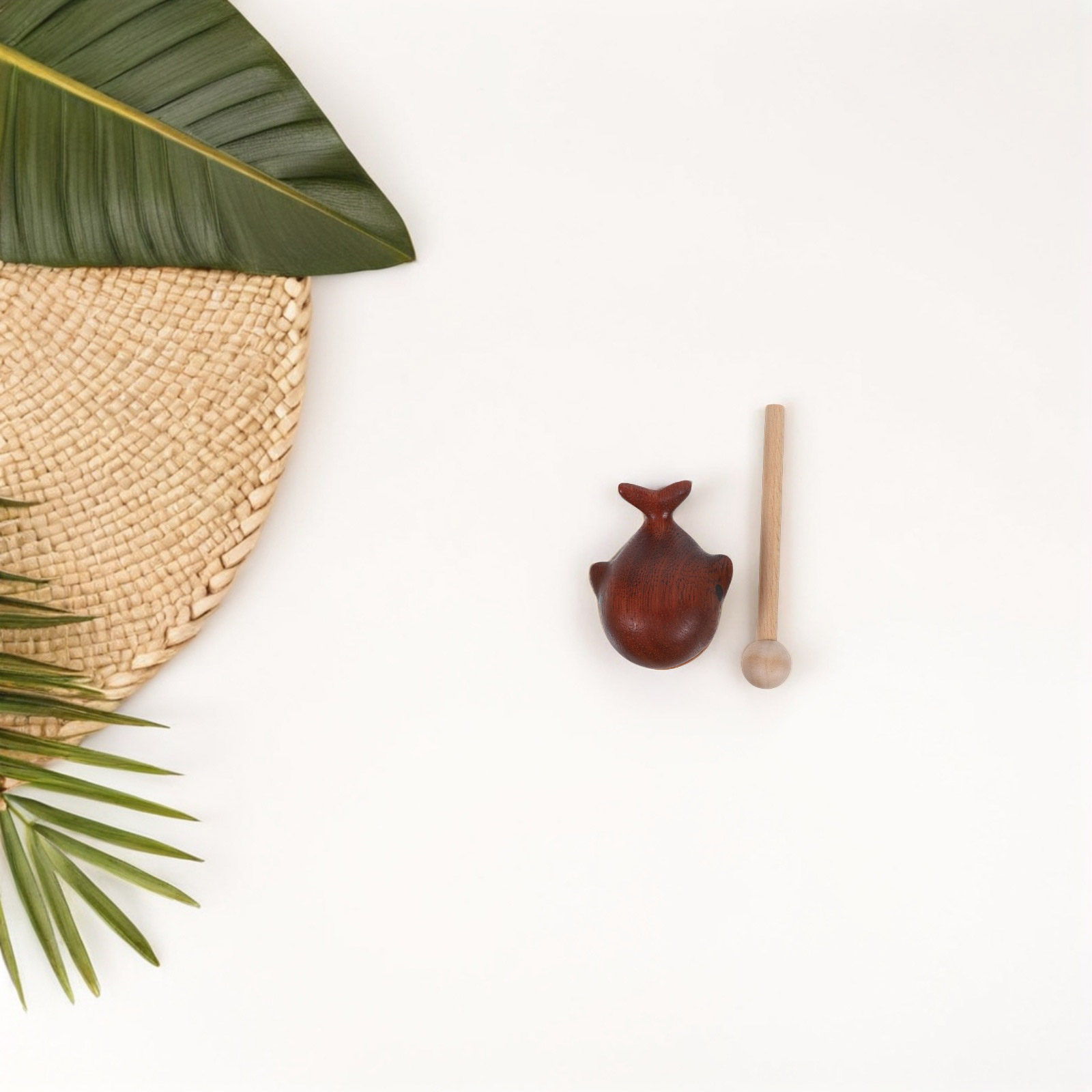 Musical Instrument Mallet - Ahşap Tapınak Blok Tokmak Balina Tasarımı