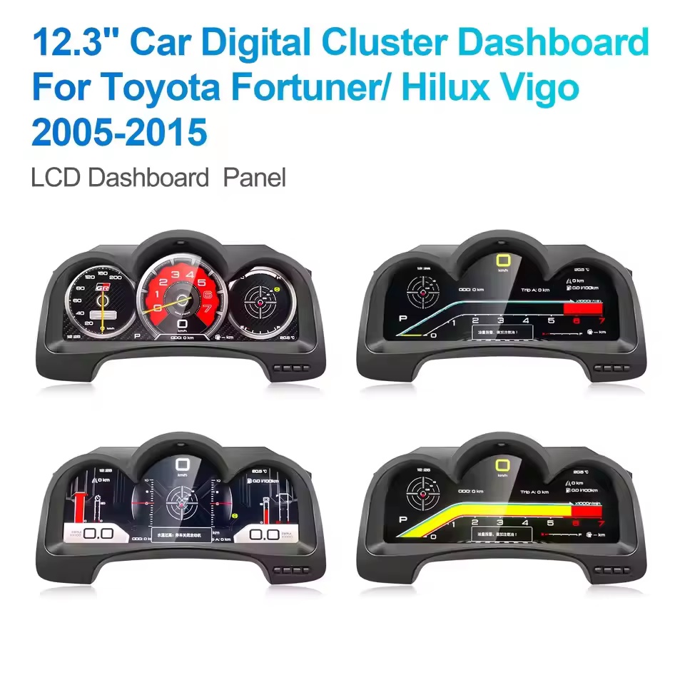 Musical Instrument Irish - Toyota Fortuner/Hilux 2005-2015 için 12.3 İnç