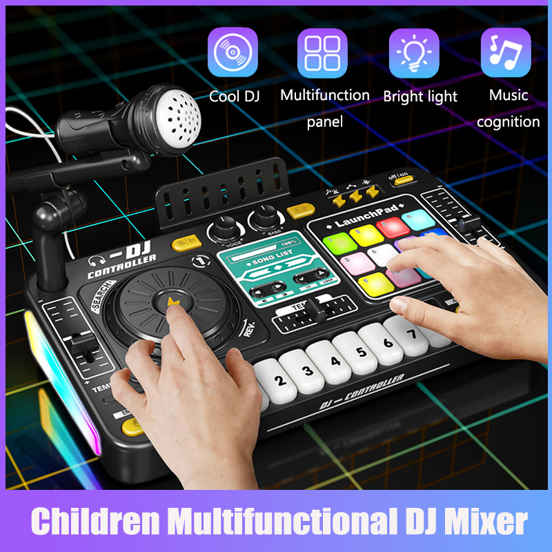 Musical Instrument Of Keyboard - Çocuklar için DJ Karıştırma Oyuncakları Çok