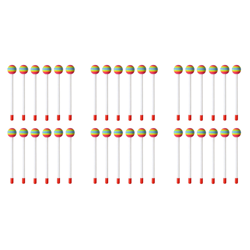 Musical Instrument Mallet - A06F-36 Adet Lolipop Davul Tokmak Çubukları