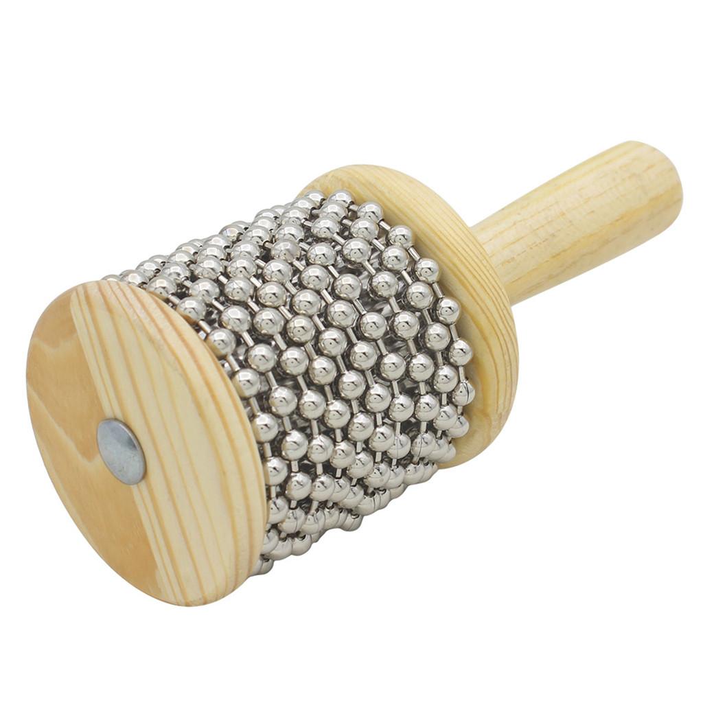 Cabasa Shaker Rattle - El Çalgısı Ahşap Kabasa Latin Perküsyon