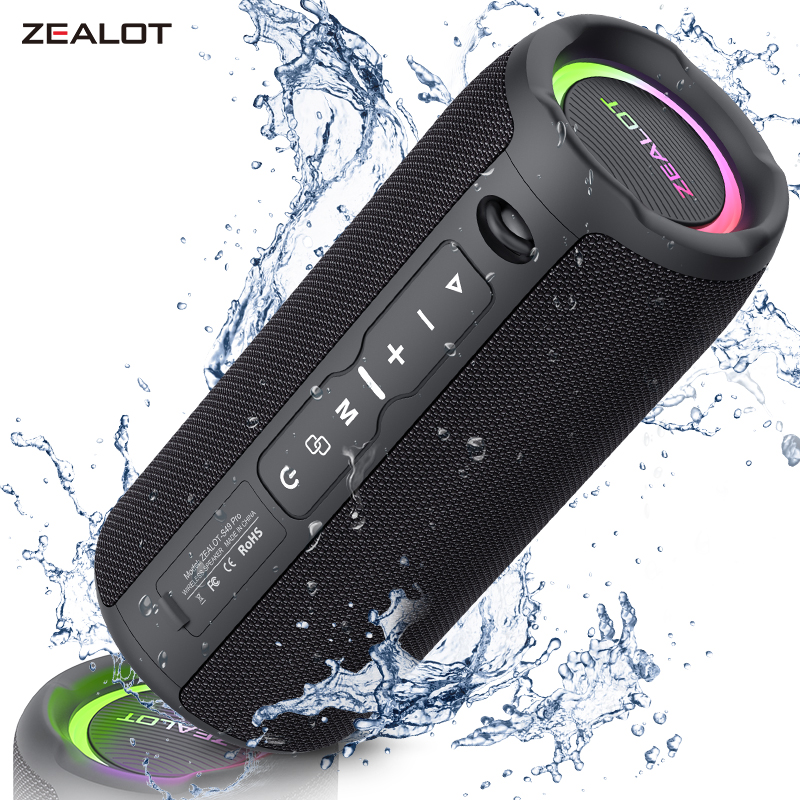 Jbl Speaker Flip 6 - ZEALOT-S49PRO Taşınabilir Bluetooth Hoparlör 20 W