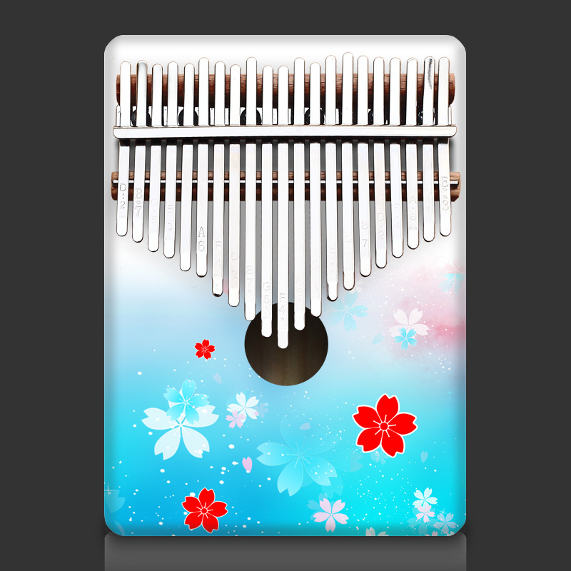Renkli 21 anahtar Kalimba çocu - Musical Instrument Of Keyboard incelemesi ve fiyatı