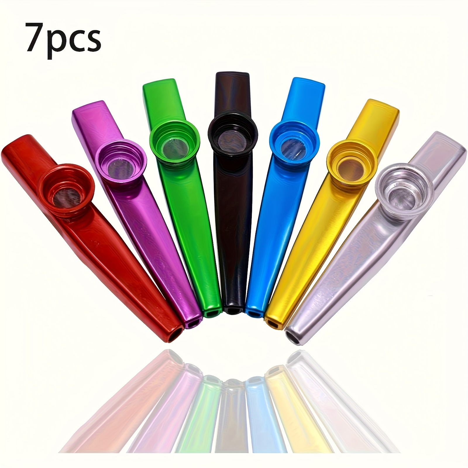 7 adet Metal Kazoos Basit Tasa - Violin Musical Instrument incelemesi ve fiyatı