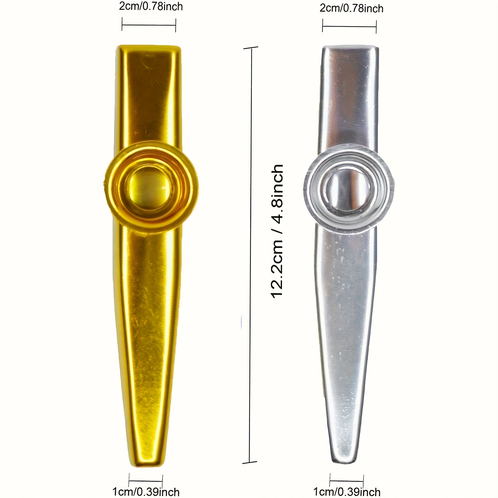 7 adet Metal Kazoos Basit Tasa - Violin Musical Instrument incelemesi ve fiyatı