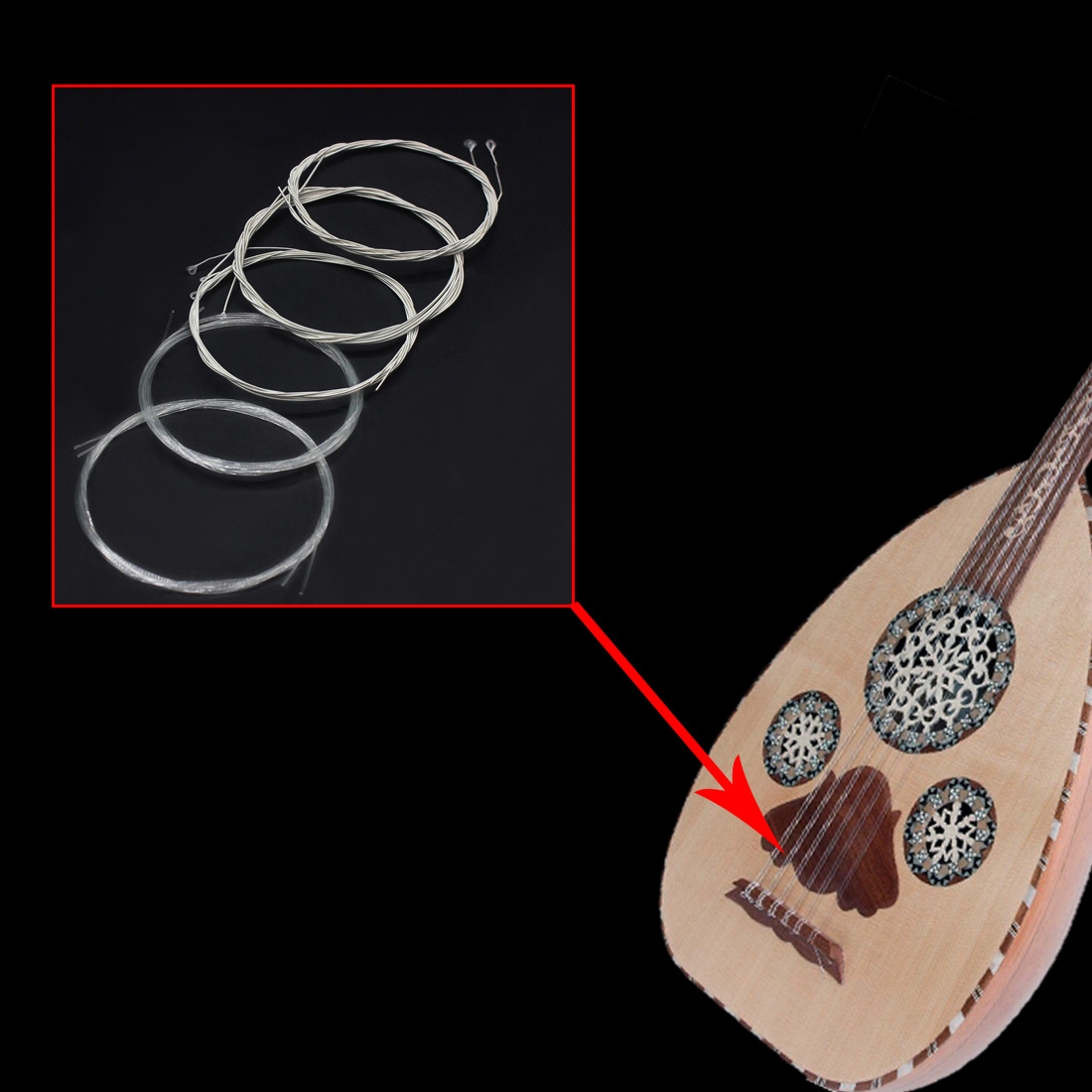 IRIN Ud Dizeleri Türkiye Ud Ar - Musical Instrument Names incelemesi ve fiyatı