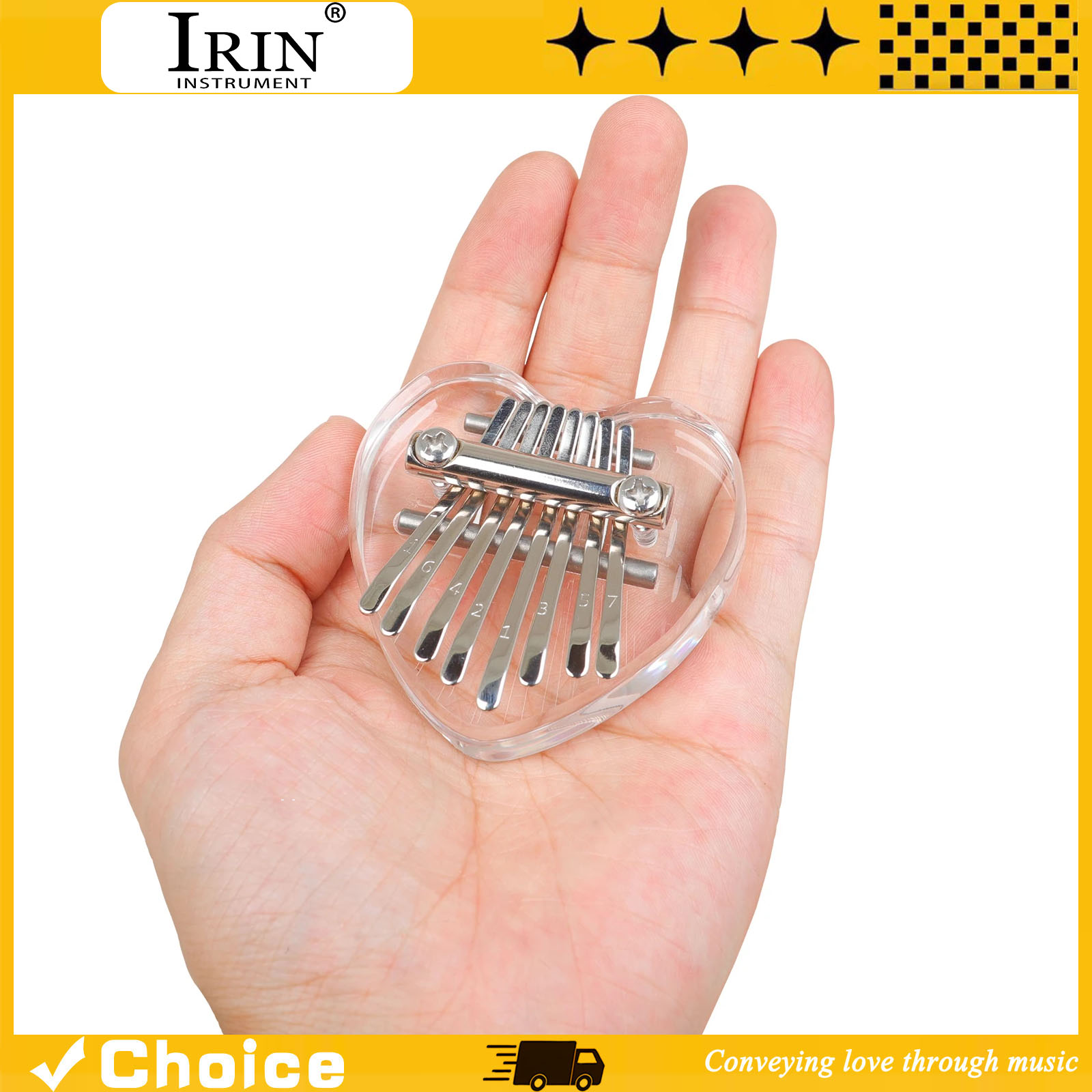 8 tuşlu Kalimba Mini Başparmak - Musical Instrument Of Keyboard incelemesi ve fiyatı