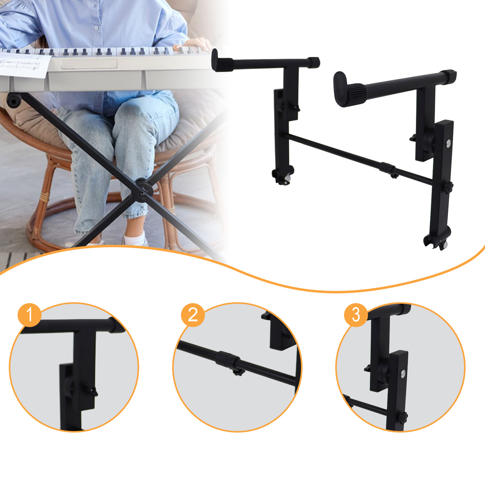 Metal Elektrikli Piyano Rafı 2 - Musical Instrument Of Keyboard incelemesi ve fiyatı