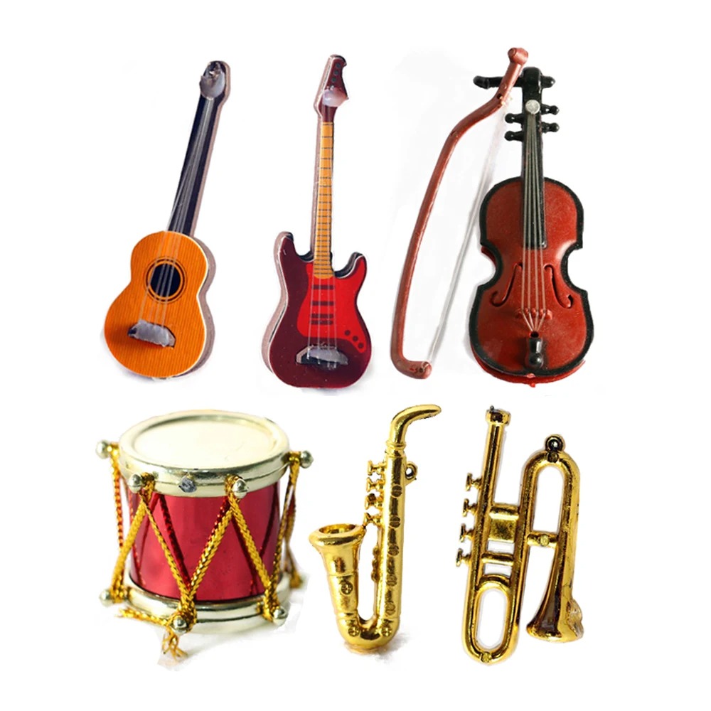 1/12 Ölçekli Bebek Müzik Aletl - Musical Instrument Names incelemesi ve fiyatı