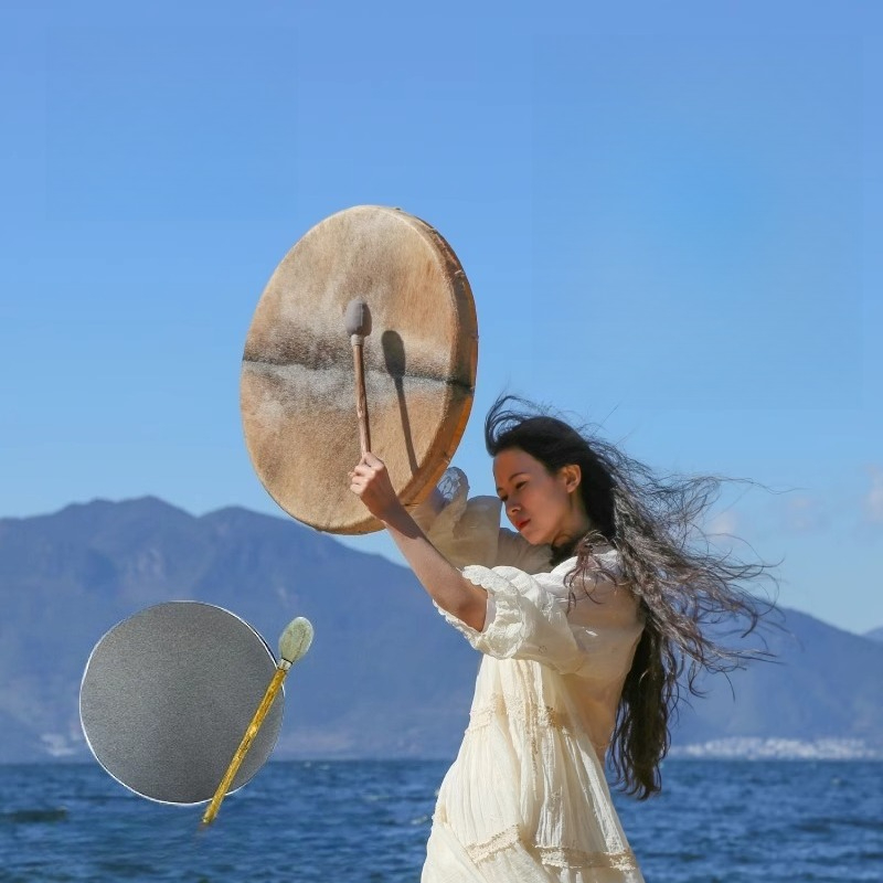 Şamanik Davul Daire Koyun Deri - Musical Instrument In India incelemesi ve fiyatı