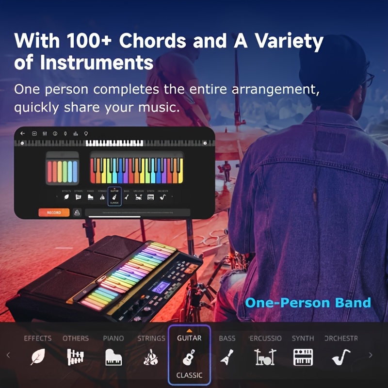 Şık LED Işıklı PopuPiano Akıll - Musical Instrument Of Keyboard incelemesi ve fiyatı